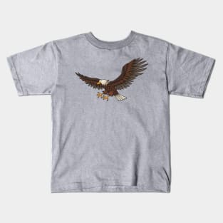 Eagle Attacking Kids T-Shirt